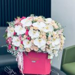 جعبه گل لوکس یا ارکیده