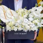 سبد گل شیک برای مجالس و مراسم رسمی و ارسال به همکار