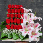سبد گل شیک خواستگاری