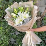 دسته گل لیلیوم عطری اوریانتال