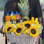 سبد گل و میوه برای عیادت عزیزان