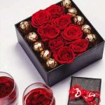 باکس گل هدیه و شکلات
