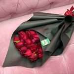 دسته گل رز قرمز کوچک