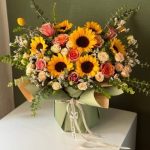 گلدان شیشه ای روز زن