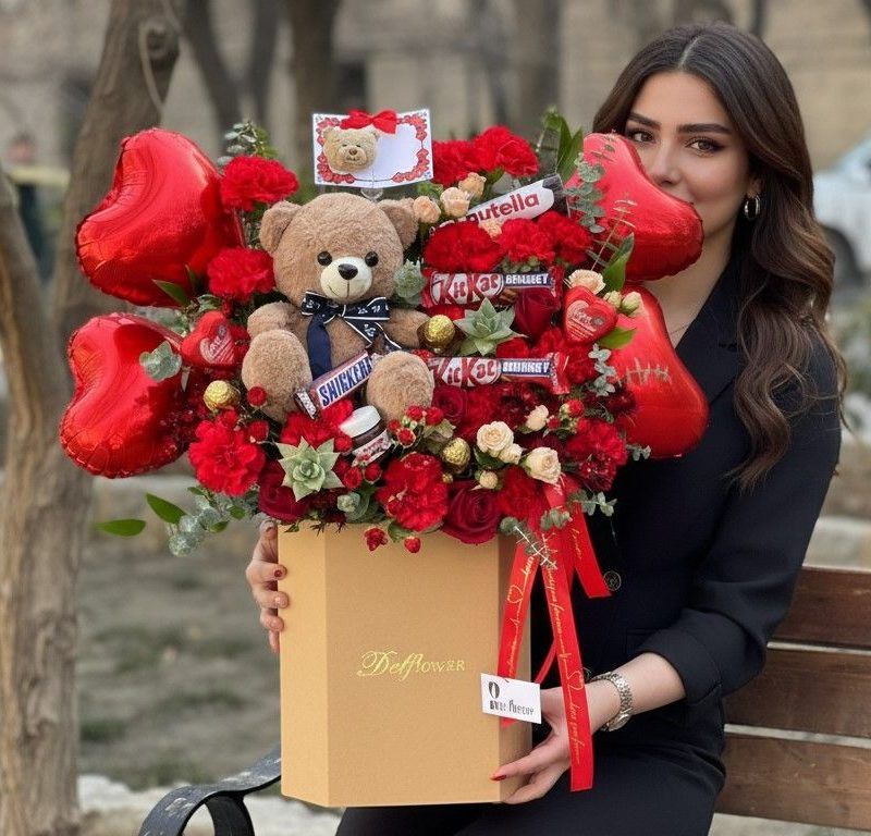 گل و شکلات ولنتاین