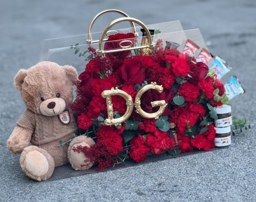 تزیین گل ولنتاین