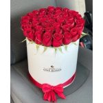 باکس گل رز روبانی