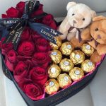 گل و عروسک ولنتاین