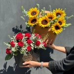 بگ گل انتخابی رز یا آقتابگردان