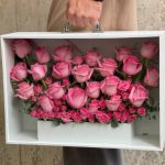 باکس رز چمدانی صورتی