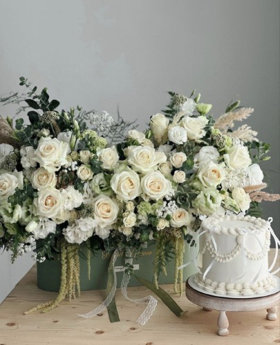 گل و کیک شیک