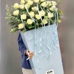گلدان بزرگ رز