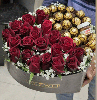 قلب شکلاتی نوتلا