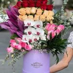 باکس گل خواستگاری رز و ارکیده