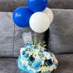 عکس گل نوزاد در گهواره