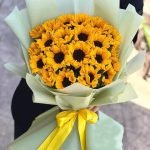 دسته گل غول پیکر آفتاب گردان