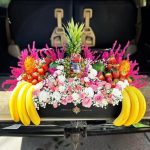 پک گل و میوه و خوراکی برای بیمار