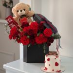 باکس در دار خرسی با کیک