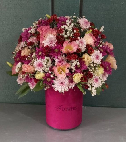 جعبه گل بزرگ داوودی اقتصادی