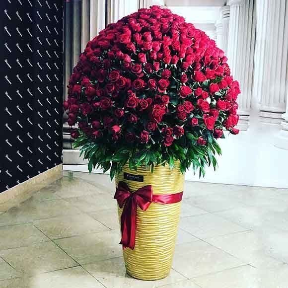 تاج گل رز گل فروشی آنلاین تهران