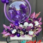 جعبه گل تولد مردانه