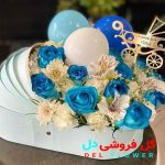 دسته گل تولد نوزاد پسر