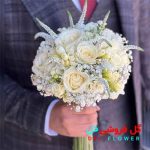 دسته گل عروس فانتزی