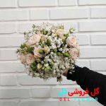 دسته گل با گل عروس