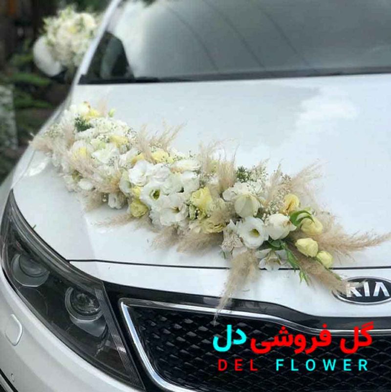 گل آرایی ماشین اسپرت کیا