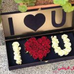 جعبه گل love