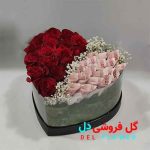 باکس گل رز عاشقانه فانتزی