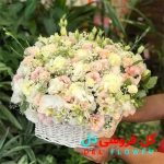 سبد گل زیبا برای تشکر