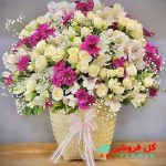 سبد گل شیک
